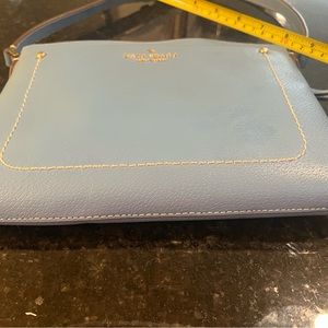 Kate Spade Blue Crossbody Bag — gently worn (see photos)
